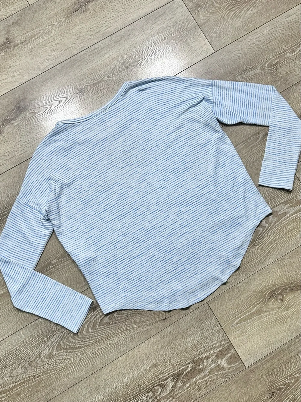 Rag & Bone Knit Striped Long Sleeve Shirt